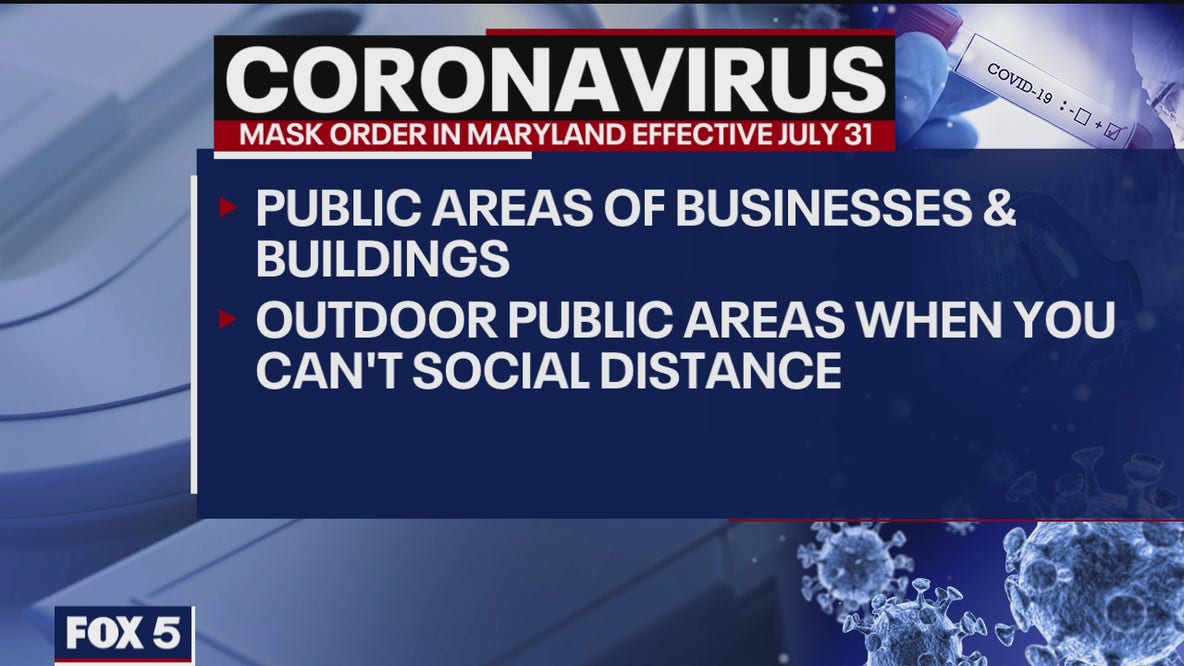 Maryland expands mask mandate and travel advisories